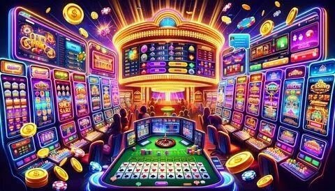 Tampilan antarmuka permainan casino live dengan dealer profesional